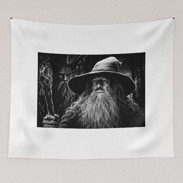 Item preview, The grey wizard designed and sold by Island Art Studios.