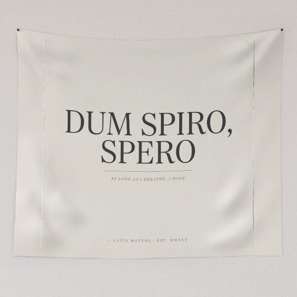Item preview, Dum spiro sepro designed and sold by PrintYourStyle.