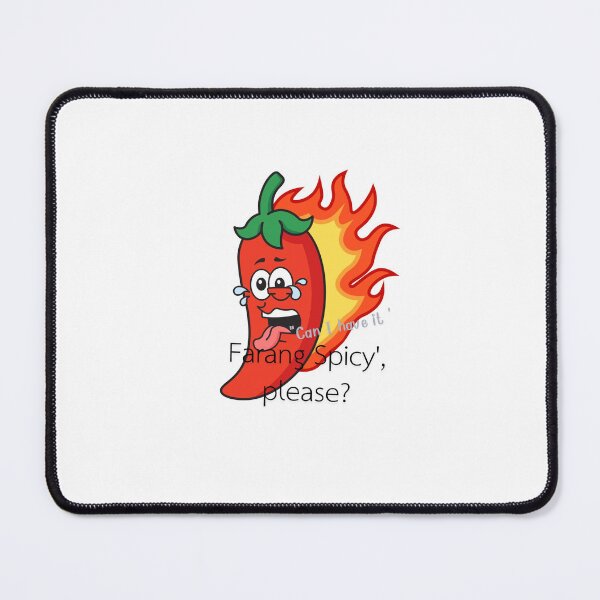 Item preview, Funny Farang Spicy Thai Food Chilli designed and sold by อุปทานเป็ดไวบส์.