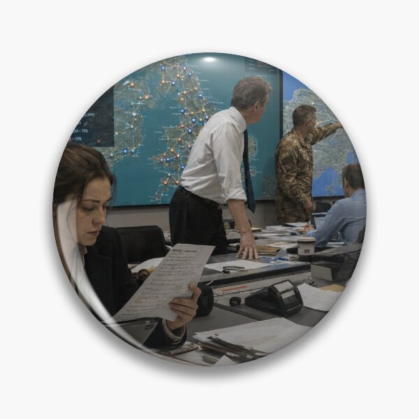 Item preview, Government Crisis Room Logistics Map | Modern War Political Thriller Command Centre Art designed and sold by Element Horizon Studio.