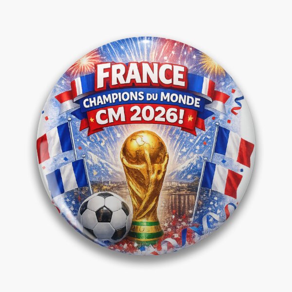 Item preview, France Champions du Monde 2026 Affiche Football designed and sold by Hookesmode.
