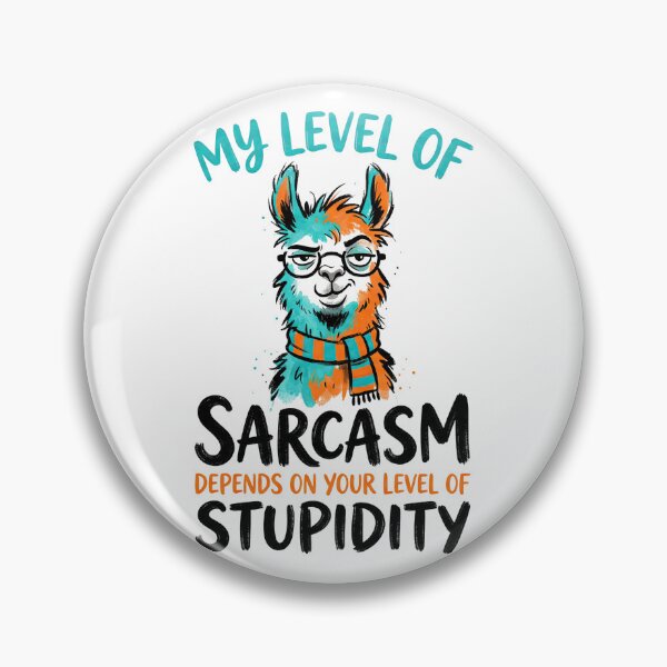 Item preview, Sarcastic Lama designed and sold by raw_lines.