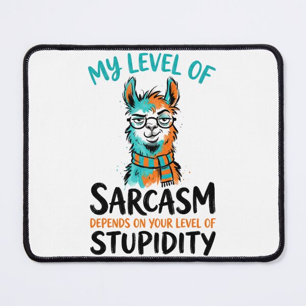 Item preview, Sarcastic Lama designed and sold by raw_lines.