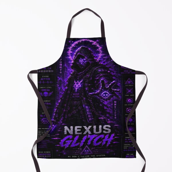 Item preview, Nexus Glitch (Series 9) - Cyberpunk Interstellar System Overlord Art designed and sold by RiteshCenter .