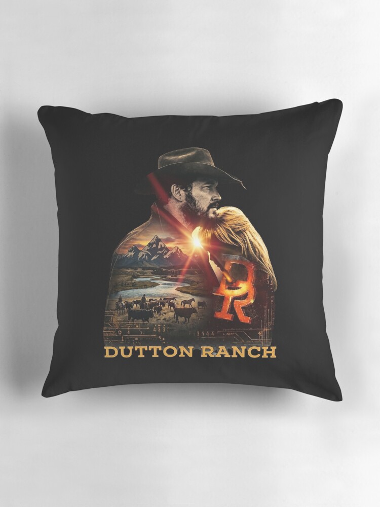 Thumbnail 3 of 4, Pillow, Dutton Ranch designed and sold by robhoffman2003.
