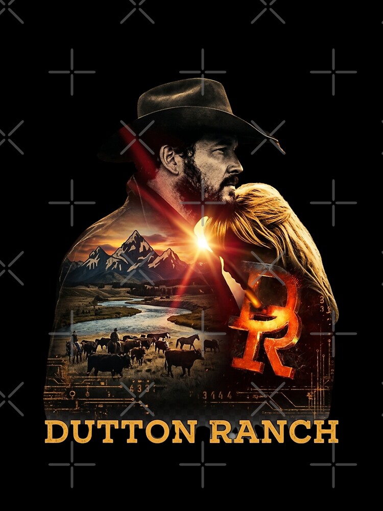 Thumbnail 7 of 7, Oversized T-Shirt, Dutton Ranch designed and sold by robhoffman2003.
