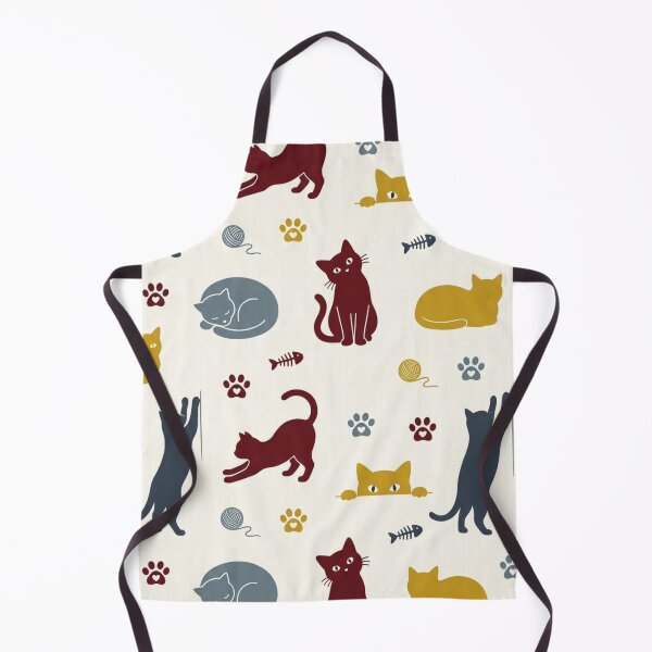 Item preview, Cute Cat Pattern Tote Bag – Neutral Multi Cat Paw Print All Over Print Cat Lover Everyday Carry Bag designed and sold by IconicDesignsXd.