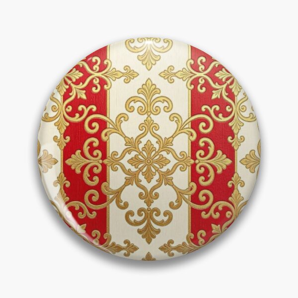Item preview, Pink, Oat & Red Striped Gold Baroque designed and sold by DesignsByPrnces.
