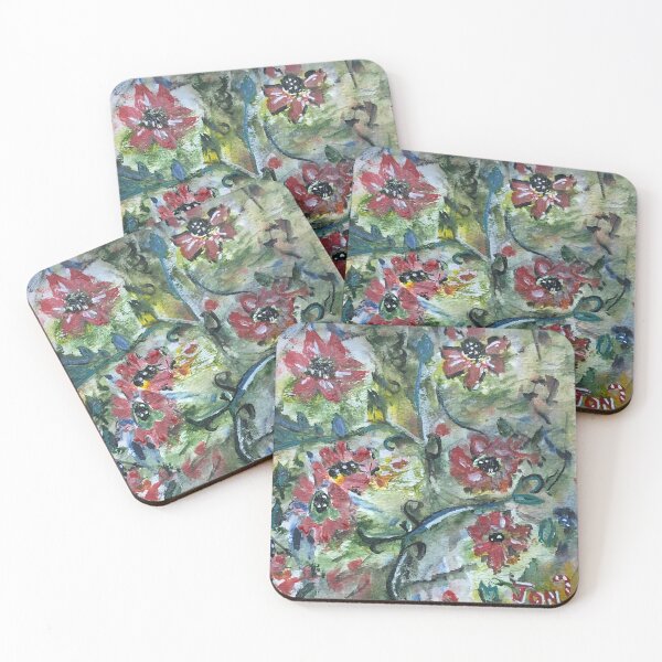 Item preview, Abstract Flowers designed and sold by Misfitcane.