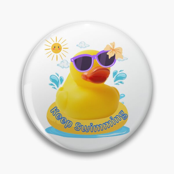 Artikelvorschau, Schwimm weiter, Gummiente! entworfen und verkauft von ARMYPLUGCO.