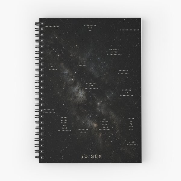 Item preview, Different, Not Less | Cosmic Mindscape Art Print | Yo Sum Origin T-Shirt designed and sold by YoSum.