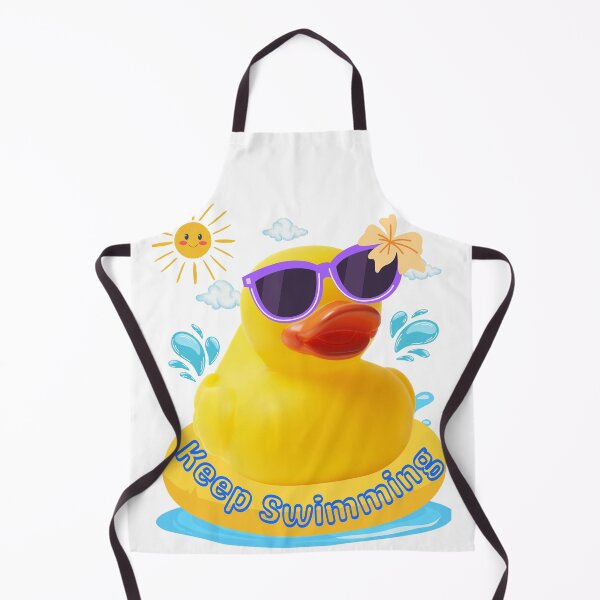Item preview, Keep Swimming Rubber Ducky designed and sold by ARMYPLUGCO.