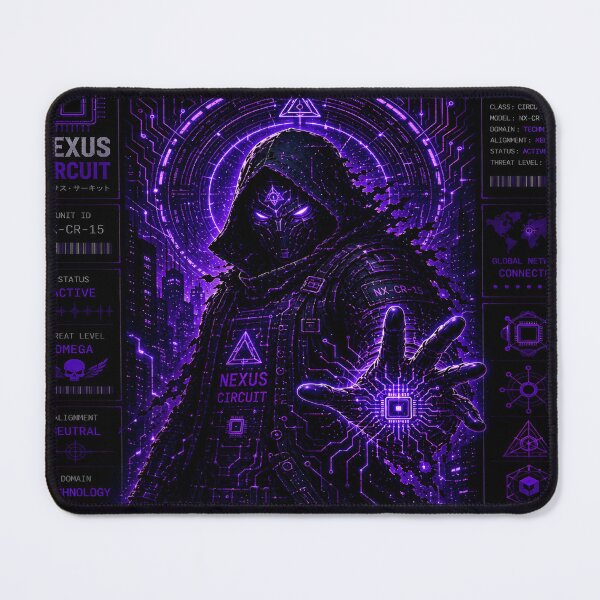 Item preview, Nexus Circuit (Series 9) - Cyberpunk Interstellar Mainframe Techwear Art designed and sold by RiteshCenter.