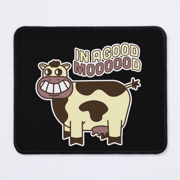 Item preview, In A Good Moooood Funny Cow Pun designed and sold by SoftAuraStudi0.