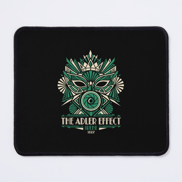 Item preview, Sherlock Holmes Irene Adler Effect Art Deco Geometric Emblem designed and sold by Fenay Designs.
