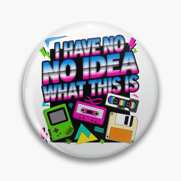 Item preview, I Have No Idea What This Is Retro 80s 90s Tech Design designed and sold by MerchlyMike.