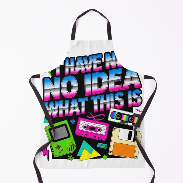 Item preview, I Have No Idea What This Is Retro 80s 90s Tech Design designed and sold by MerchlyMike.