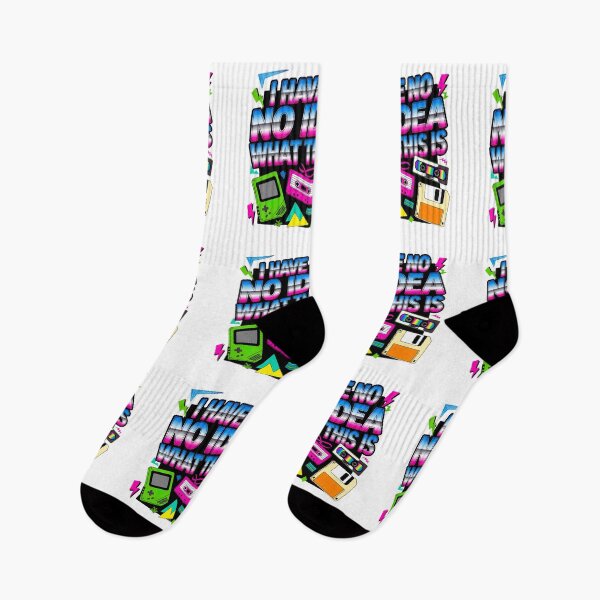 Item preview, I Have No Idea What This Is Retro 80s 90s Tech Design designed and sold by MerchlyMike.