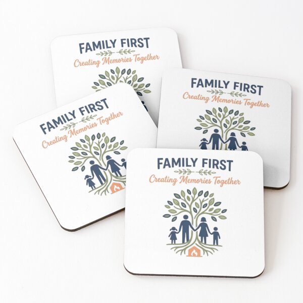 Item preview, Family First Creating Memories Together Tree Graphic designed and sold by RoyalDeluxGo.