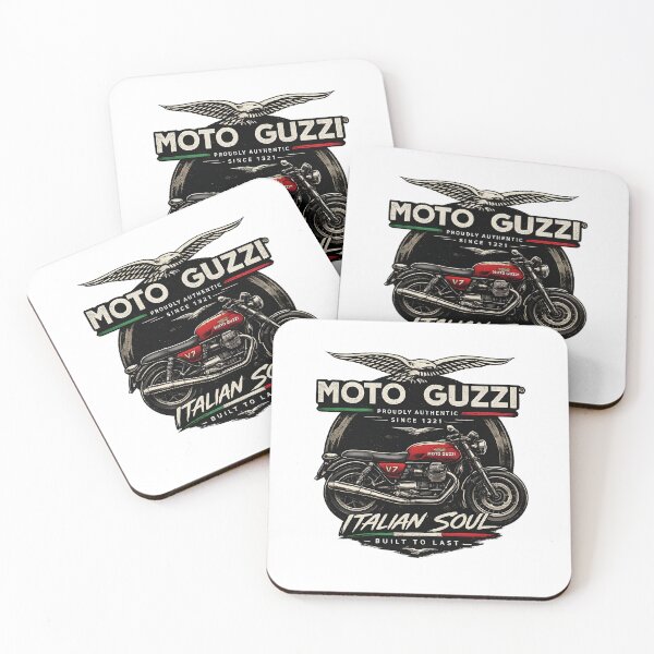 Item preview, Moto Guzzi V7 Italian Soul Vintage Motorcycle Graphic designed and sold by koolthis.