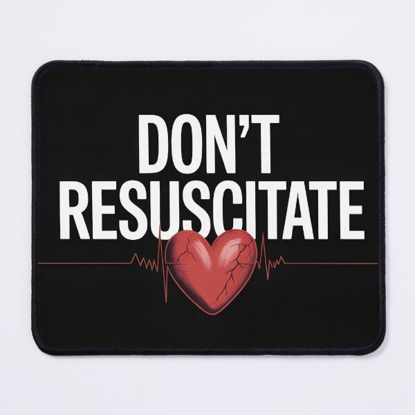Item preview, Don't resuscitate designed and sold by ScarecrowFields.