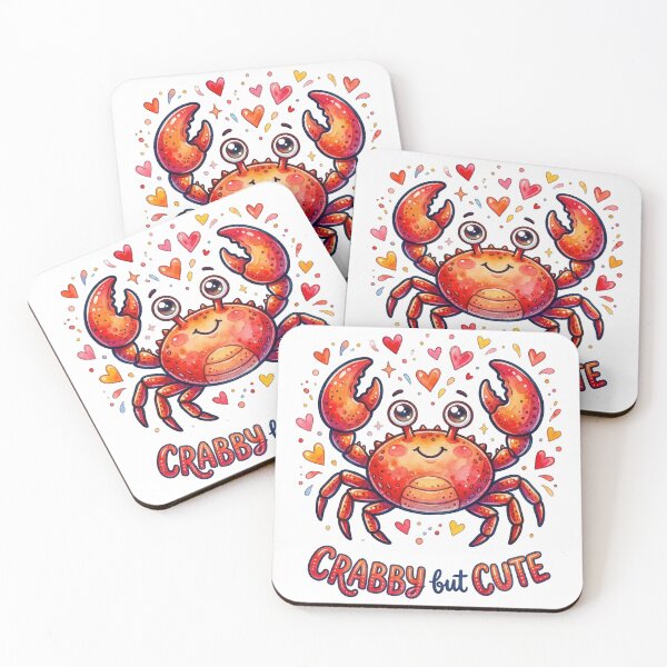Item preview, Crabby Cute designed and sold by raw_lines.