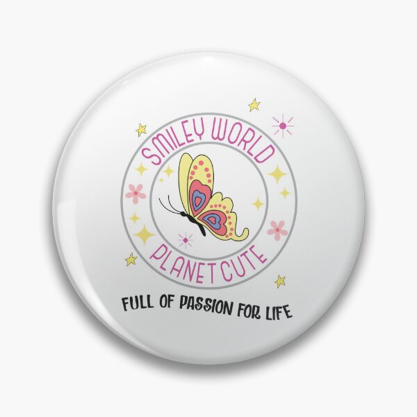 Item preview, Cute Smiley Butterfly Positive Life Art designed and sold by graphicnew.