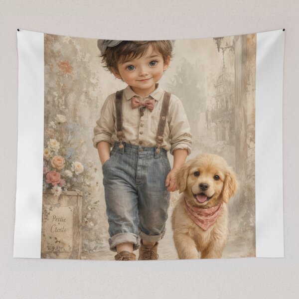 Item preview, Wall Art - Postcard - ILLUSTRATION #2 - Petite Étoile Nostalgic Charm designed and sold by ForeverPrintsOK.