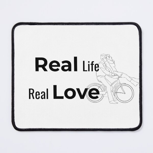 Item preview, Real Life Real Love Inspirational Quote Design ❤️ designed and sold by amarprints.