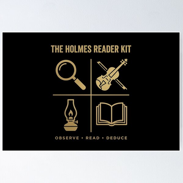 Item preview, The Holmes Reader Kit Observe Read Deduce Sherlock Holmes designed and sold by Fenay Designs.