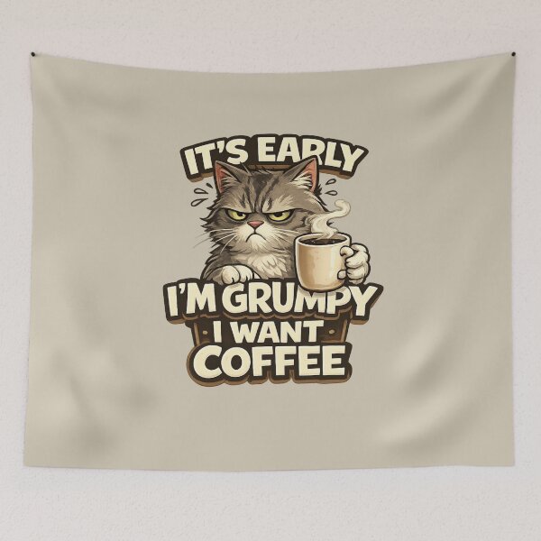 Item preview, Morning Coffee designed and sold by Someone Thinks It's Funny.