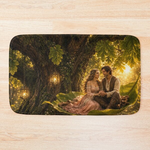 Item preview, Enchanted Forest Love – Magical Woodland Romance Art designed and sold by MagicMood Creations.