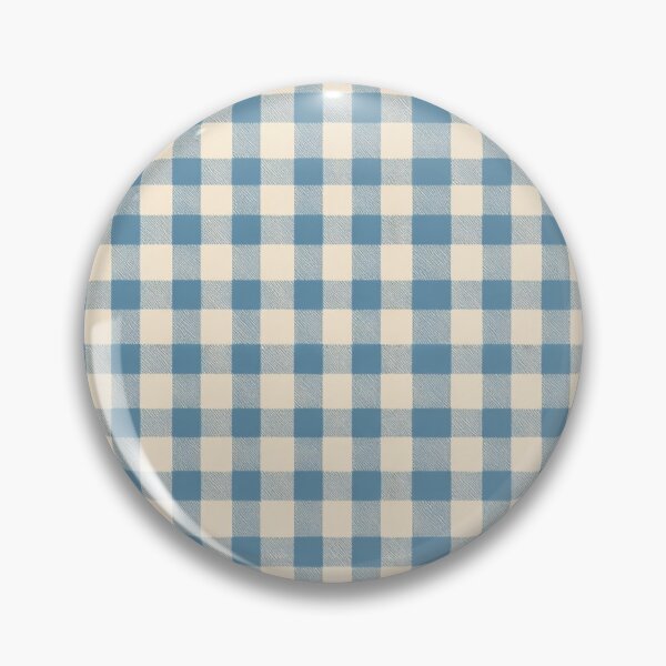 Item preview, Vintage Dusky Blue Gingham | Seamless Cottage Farmhouse Check Pattern designed and sold by Bound for Wonder.