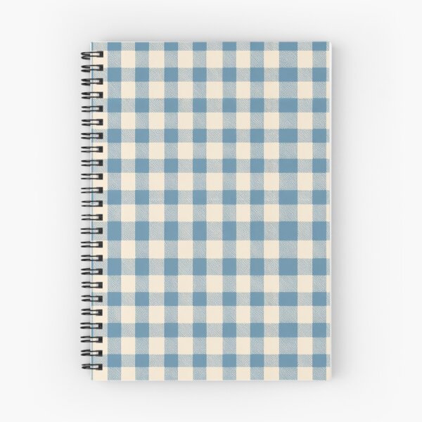 Item preview, Vintage Dusky Blue Gingham | Seamless Cottage Farmhouse Check Pattern designed and sold by Bound for Wonder.