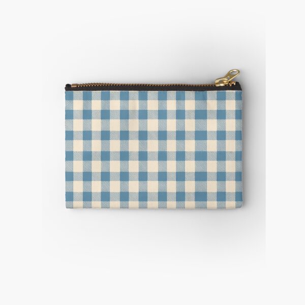 Item preview, Vintage Dusky Blue Gingham | Seamless Cottage Farmhouse Check Pattern designed and sold by Bound for Wonder.