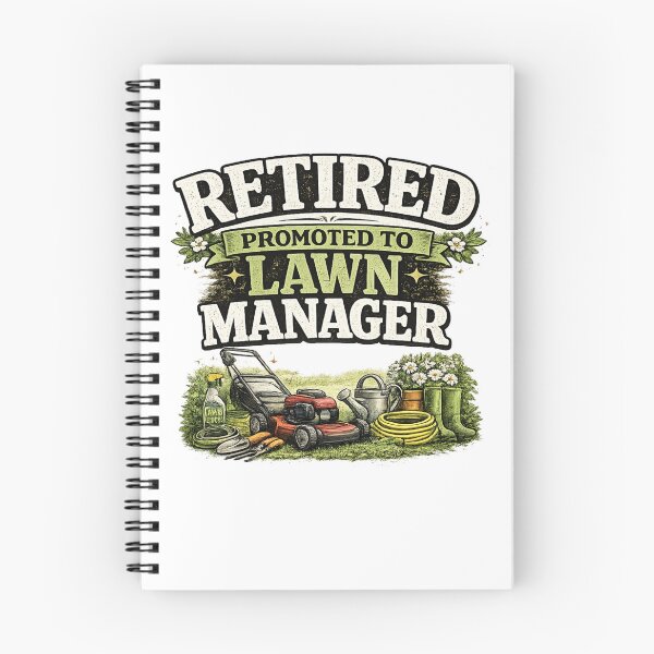 Item preview, Retired Promoted To Lawn Manager  designed and sold by CozyRetirementGifts.