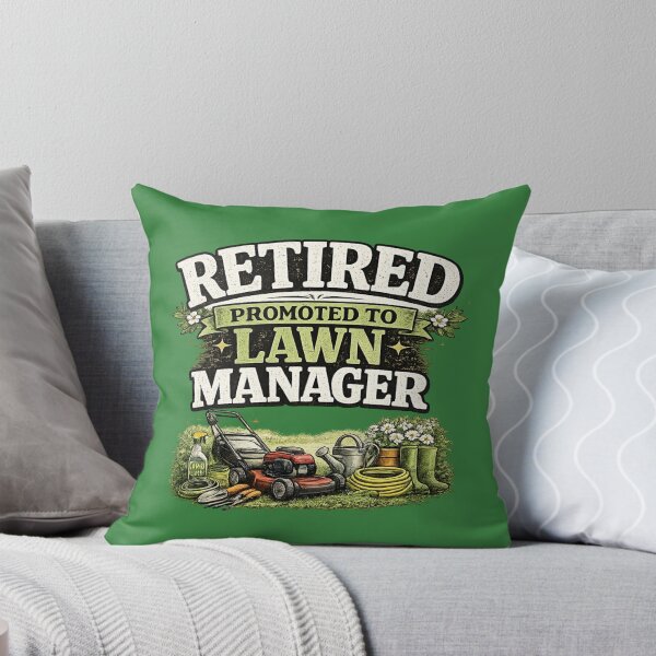 Item preview, Retired Promoted To Lawn Manager  designed and sold by CozyRetirementGifts.