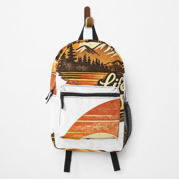 Item preview, Life Is Golden Golden Retriever Vintage Sunset Mountain Dog Lover Gift designed and sold by Ermicioi.