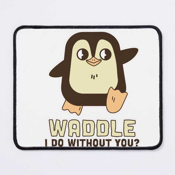 Item preview, Waddle I Do Without You Cute Penguin Pun designed and sold by SoftAuraStudi0.