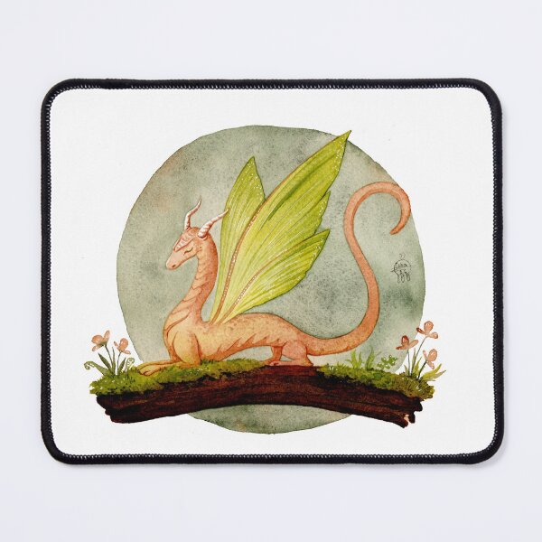 Item preview, Nature's protective dragon designed and sold by Atelier Créarêves.
