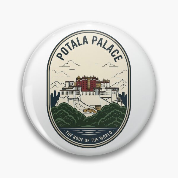 Item preview, Potala Palace Lhasa Tibet Travel Badge Style designed and sold by k3rstman1.
