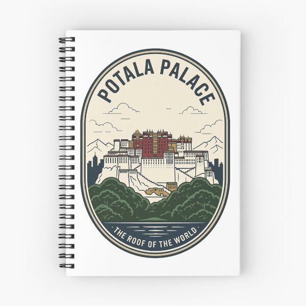 Aperçu de l'œuvre Style d'insigne de voyage du palais du Potala à Lhassa, Tibet créée et vendue par k3rstman1.