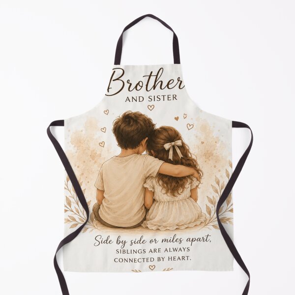 Item preview, Brother and Sister - Connected by Heart designed and sold by Danynhasillva.