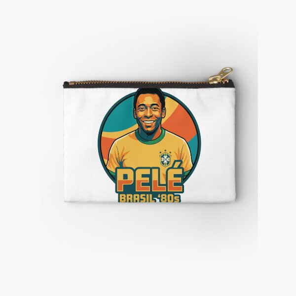 Item preview, Vintage 1980s Pelé Brazil National Team Portrait designed and sold by PixelCatalyst.