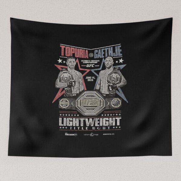 Item preview, Ilia Topuria Vs Justin Gaethje Lightweight Title Bout designed and sold by JeyVel.