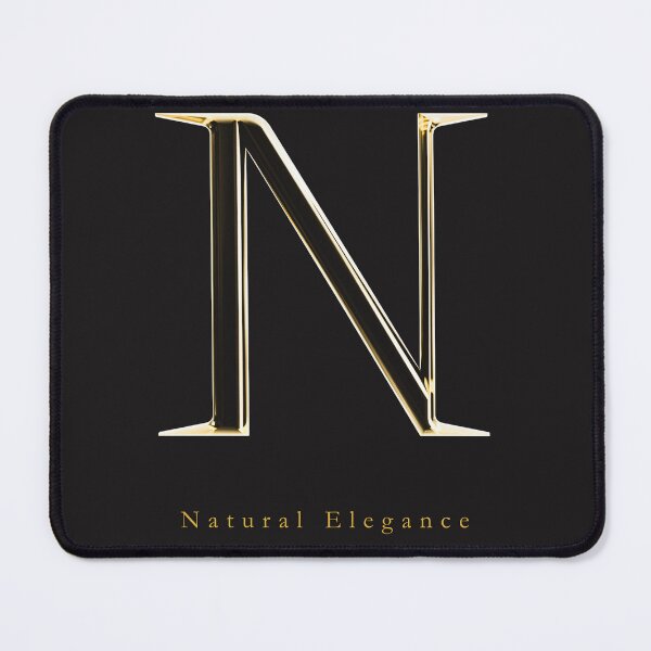 Item preview, Elegant Letter N Monogram / Moonlit Mystery designed and sold by designsvetlana1.