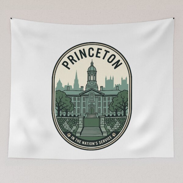 Item preview, Vintage Princeton University Nassau Hall Emblem designed and sold by k3rstman1.