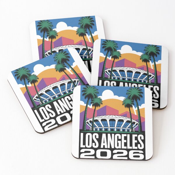 Item preview, Los Angeles 2026 Palm Tree Sunset T-Shirt V2 designed and sold by DarylWelsh2024.