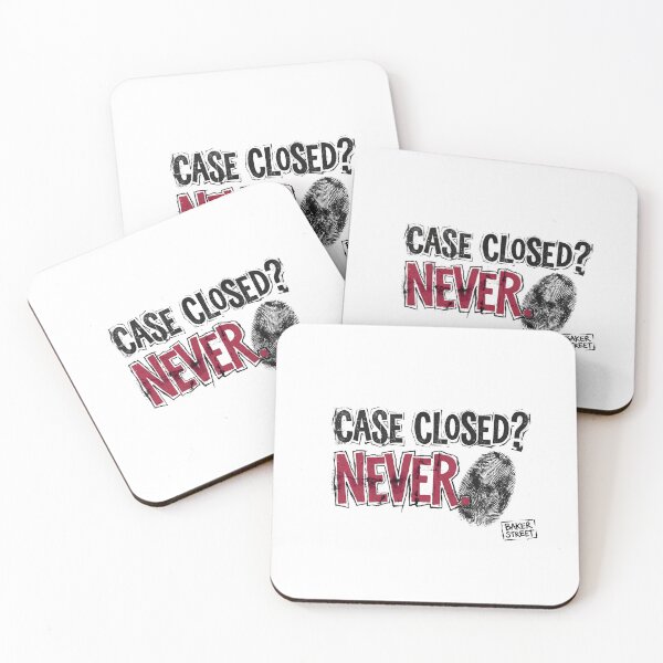 Item preview, Case Closed Never Baker Street Sherlock Holmes Stencil Art designed and sold by Fenay Designs.