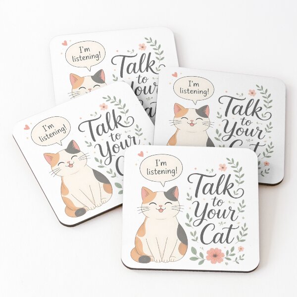 Item preview, Kawaii Cat Sticker for Cat Lovers designed and sold by KooksStudio.